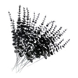 Maxbell 20 Pieces Artificial Eucalyptus Leaves Large Bunch for Office Garden