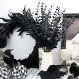Maxbell 20 Pieces Artificial Eucalyptus Leaves Large Bunch for Office Garden