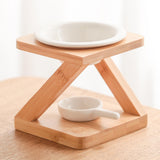 Maxbell Ceramic Essential Oil Burner Scented Melt Burner for Home Decoration