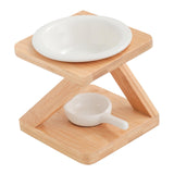 Maxbell Ceramic Essential Oil Burner Scented Melt Burner for Home Decoration