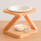 Maxbell Ceramic Essential Oil Burner Scented Melt Burner for Home Decoration