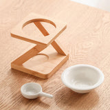 Maxbell Ceramic Essential Oil Burner Scented Melt Burner for Home Decoration