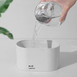 Maxbell 800ml Air Humidifier Premium Fragrance Oil Diffuser for Bedroom Yoga Desktop White