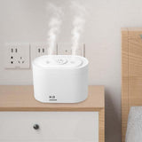 Maxbell 800ml Air Humidifier Premium Fragrance Oil Diffuser for Bedroom Yoga Desktop White
