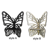 Maxbell Butterfly Corner Shelf Decorative Wall Corner Shelf for Bedrooms Office Dorm Style A