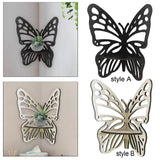 Maxbell Butterfly Corner Shelf Decorative Wall Corner Shelf for Bedrooms Office Dorm Style A