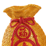 Maxbell Spring Festival Purse Bag Feng Shui Vase Ornament for Shelf Fireplace Mantel Style D
