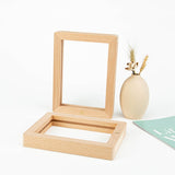 Maxbell LED Photo Frame Display Decoration Wood Picture Frame for Desk Bedroom Home 23cmx17cm