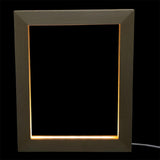 Maxbell LED Photo Frame Display Decoration Wood Picture Frame for Desk Bedroom Home 23cmx17cm