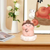 Maxbell Pig Statue Good Lucky Ornament Resin Figurine for Office Wedding Dining Room Style A