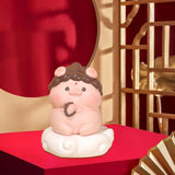 Maxbell Pig Statue Good Lucky Ornament Resin Figurine for Office Wedding Dining Room Style A