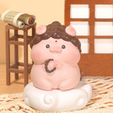 Maxbell Pig Statue Good Lucky Ornament Resin Figurine for Office Wedding Dining Room Style A