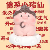 Maxbell Pig Statue Good Lucky Ornament Resin Figurine for Office Wedding Dining Room Style A