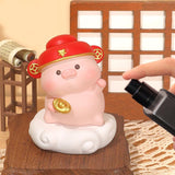 Maxbell Pig Statue Good Lucky Ornament Resin Figurine for Office Wedding Dining Room Style B