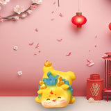 Maxbell Chinese New Year Dragon Figurine Mini Cute for Desktop Bookshelf Living Room Style A