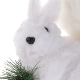 Maxbell Easter Squirrel Statue TV Cabinet Christmas Animal Sculptures Squirrel Model