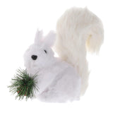 Maxbell Easter Squirrel Statue TV Cabinet Christmas Animal Sculptures Squirrel Model