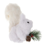 Maxbell Easter Squirrel Statue TV Cabinet Christmas Animal Sculptures Squirrel Model