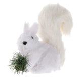 Maxbell Easter Squirrel Statue TV Cabinet Christmas Animal Sculptures Squirrel Model