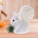 Maxbell Easter Squirrel Statue TV Cabinet Christmas Animal Sculptures Squirrel Model