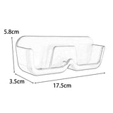 Maxbell Eyeglasses Holder Wall Mount Durable Stylish for Tabletop Showcase Apartment Clear