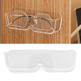 Maxbell Eyeglasses Holder Wall Mount Durable Stylish for Tabletop Showcase Apartment Clear