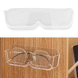 Maxbell Eyeglasses Holder Wall Mount Durable Stylish for Tabletop Showcase Apartment Clear