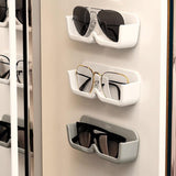 Maxbell Eyeglasses Holder Wall Mount Durable Stylish for Tabletop Showcase Apartment White