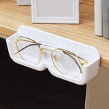 Maxbell Eyeglasses Holder Wall Mount Durable Stylish for Tabletop Showcase Apartment White