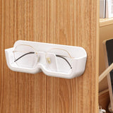 Maxbell Eyeglasses Holder Wall Mount Durable Stylish for Tabletop Showcase Apartment White