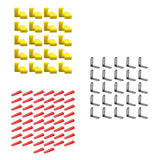 Maxbell 20 Pieces Tile Leveling System Spacers Wall Floor Tile Adjustment Fixed Tool