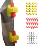 Maxbell 20 Pieces Tile Leveling System Spacers Wall Floor Tile Adjustment Fixed Tool