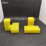 Maxbell 20 Pieces Tile Leveling System Spacers Wall Floor Tile Adjustment Fixed Tool