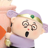 Maxbell God of Fortune Figurine Tabletop Sculpture for Cabinet Living Room Bookshelf Style B