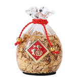 Maxbell Treasure Basin Statue Feng Shui Prosperity Sculpture for Cabinet Office Desk Style C