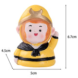 Maxbell Pilgrimage to The West Statue Crafts Resin Statue for Living Room Home