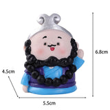 Maxbell Pilgrimage to The West Statue Crafts Resin Statue for Living Room Home