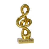 Maxbell Streamers Abstract Art Sculpture Craft Ornament for Fireplace Shelf Bedroom