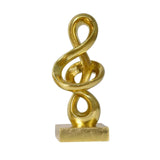 Maxbell Streamers Abstract Art Sculpture Craft Ornament for Fireplace Shelf Bedroom