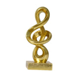 Maxbell Streamers Abstract Art Sculpture Craft Ornament for Fireplace Shelf Bedroom