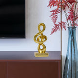 Maxbell Streamers Abstract Art Sculpture Craft Ornament for Fireplace Shelf Bedroom