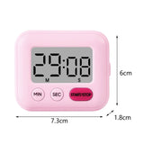 Maxbell Cooking timers for Baking Magnetic Classroom Timer for Sports Office Cooking Pink