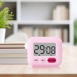 Maxbell Cooking timers for Baking Magnetic Classroom Timer for Sports Office Cooking Pink