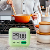 Maxbell Cooking timers for Baking Magnetic Classroom Timer for Sports Office Cooking Green