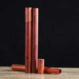 Maxbell Incense Stick Storage Container Travel Delicate Handmade Incense Holder Tube 24.5X1.8cm