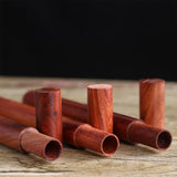 Maxbell Incense Stick Storage Container Travel Delicate Handmade Incense Holder Tube 24.5X1.8cm