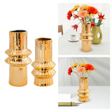 Maxbell Ceramic Flower Vase Simple Flower Arrangement for Entrance Living Room Shelf L