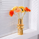 Maxbell Ceramic Flower Vase Simple Flower Arrangement for Entrance Living Room Shelf L