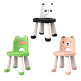 Maxbell Kids Chair Cute Anti Slip Cartoon Desk Chair for Kindergarten Nursery Indoor Green