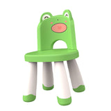 Maxbell Kids Chair Cute Anti Slip Cartoon Desk Chair for Kindergarten Nursery Indoor Green